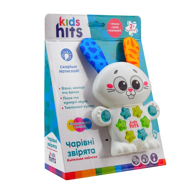 Розвиваюча іграшка Kids Hits кмітливе зайченя KH09/003