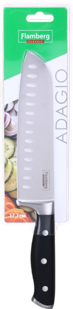 Ніж сантоку Flamberg Adagio 17,7 см