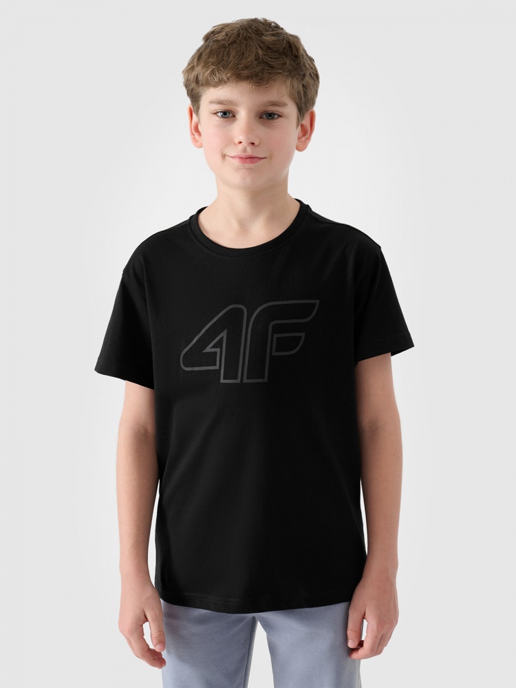 Футболка 4F TSHIRT M2331 4FJWMM00TTSHM2331-20S р.128 чорний