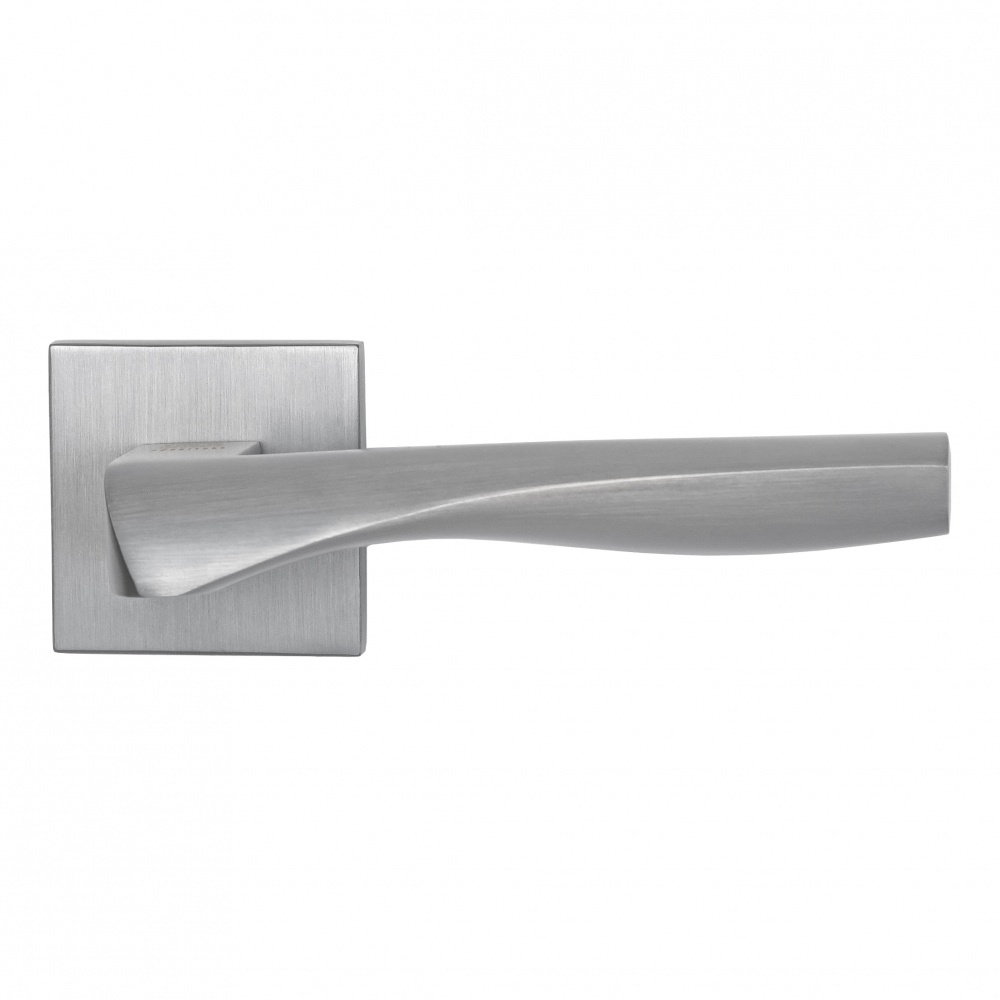 Ручка на розетці Linde A-2018 SC сатин хром