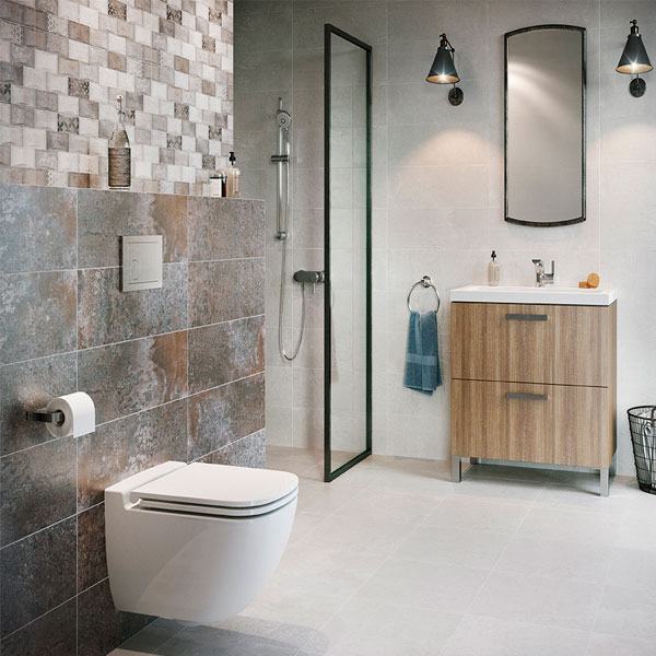 Плитка Opoczno Містері Ланд лайт грей 20x60 