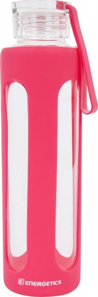 Спортивна пляшка 550 мл Energetics Glass Bottle AW1920 рожевий 296586-288