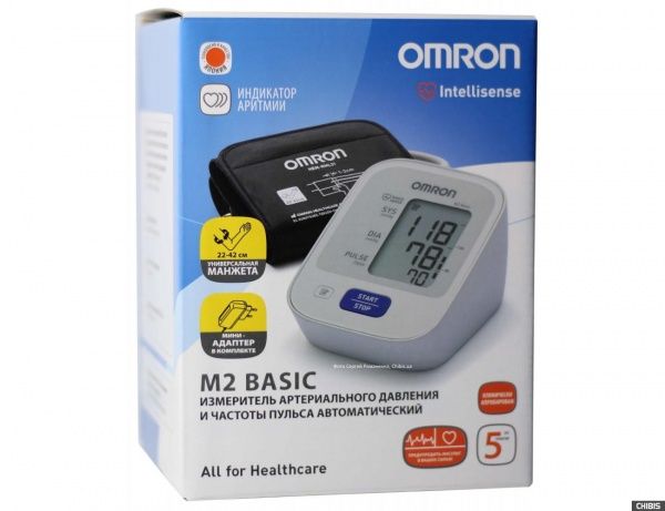 Тонометр Omron M2 Basic HEM-7121- ALRU