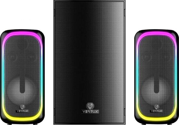 Акустическая система Vertux SonicThunder-50 Вт LED 2.1 black 