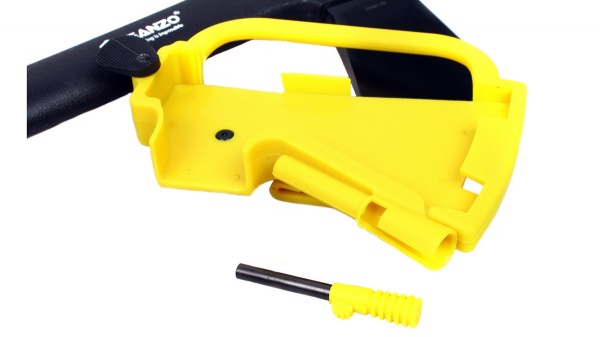 Топор Ganzo + пила и кресало GSA01-YE