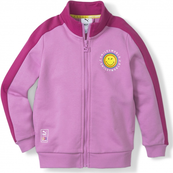 Світшот Puma x SW T7 Track Jacket 53341215 р. 104 рожевий