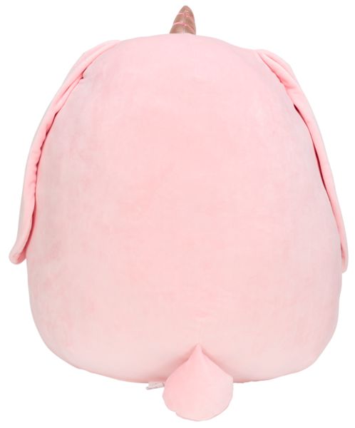 М'яка іграшка SQUISHMALLOWS Зайчик Легас 31 см рожевий з білим 6732756