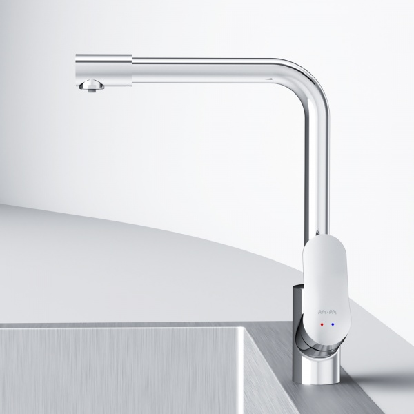 Смеситель для кухни AM.PM с каналом для питьевой воды L-излив F8005700 Like