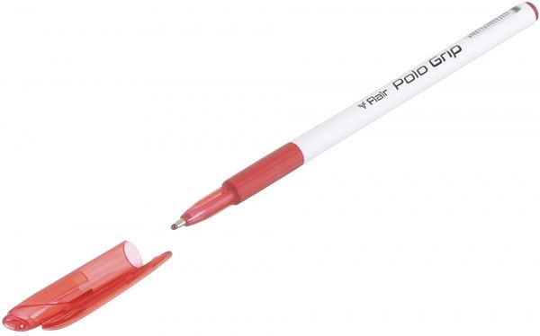 Ручка шариковая Flair 1310 Polo Grip красная 