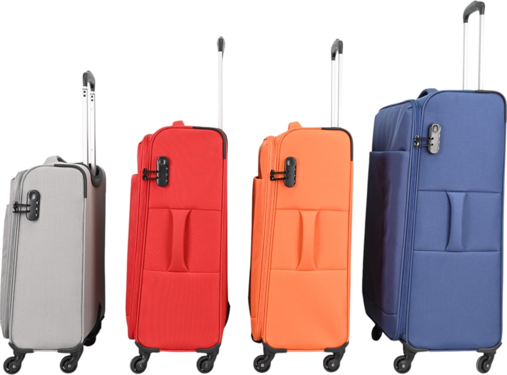 Чемодан Compass MS-2501 85 л красный 77x47x27 см L