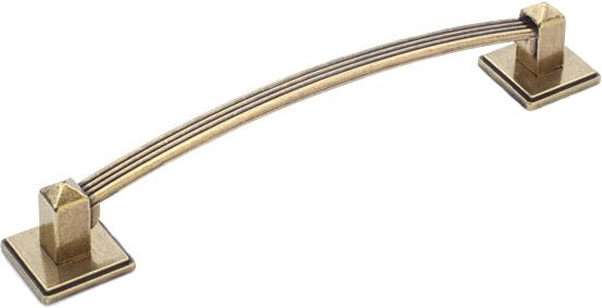 Мебельная ручка D-115 G4 128 мм старая бронза DC