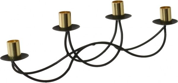 Подсвечник Волна 43x5x13.5 см