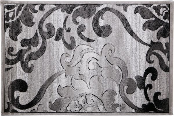 Килим Arka Carpet Omega S сірий 1,5x2,2 м