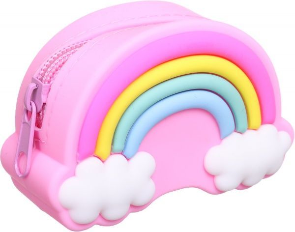 Пенал Веселка 9,5х6х3,7 см різнокольоровий