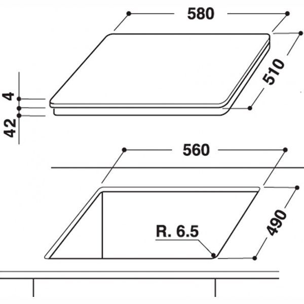 Варочная поверхность Whirlpool AKT 8130 BA