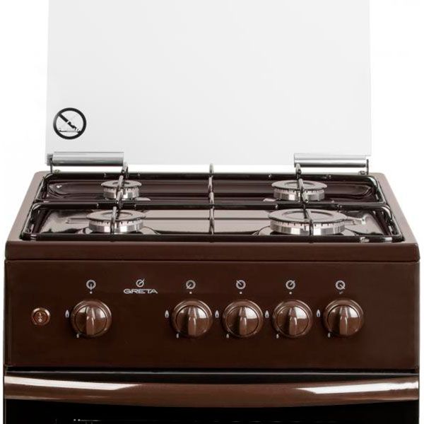 Плита газовая Greta GG 5772 MG 33 (B) (1470-00-07АА коричневая)