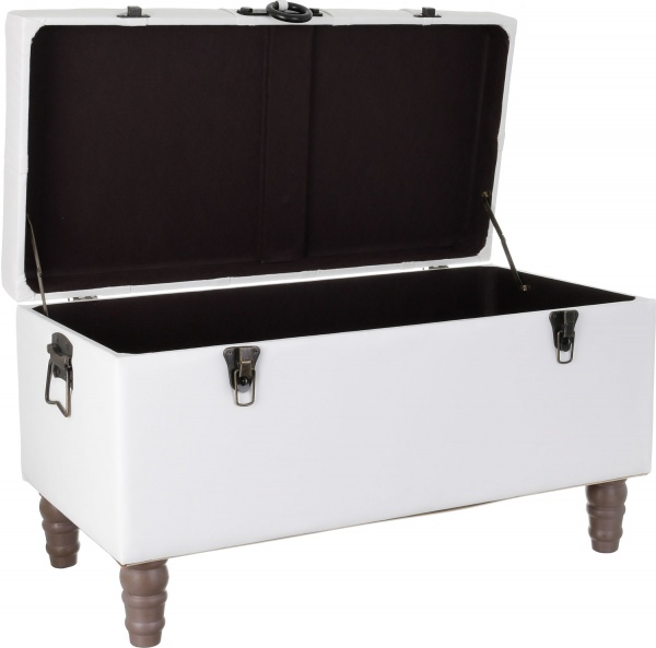 Скриня-пуф Summer молочний 82,5х42х47 см 