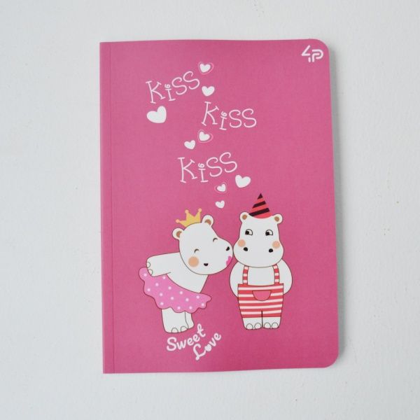 Блокнот Sweet love note hippos А6 40 лист. Profiplan