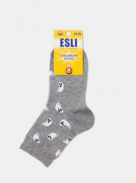 Носки унисекс Conte-Kids 21С-90СПЕ 642 р.16 серый 