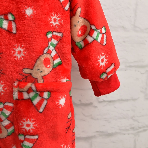 Ромпер унисекс Blanka Новогодний р.92 красный 110072 