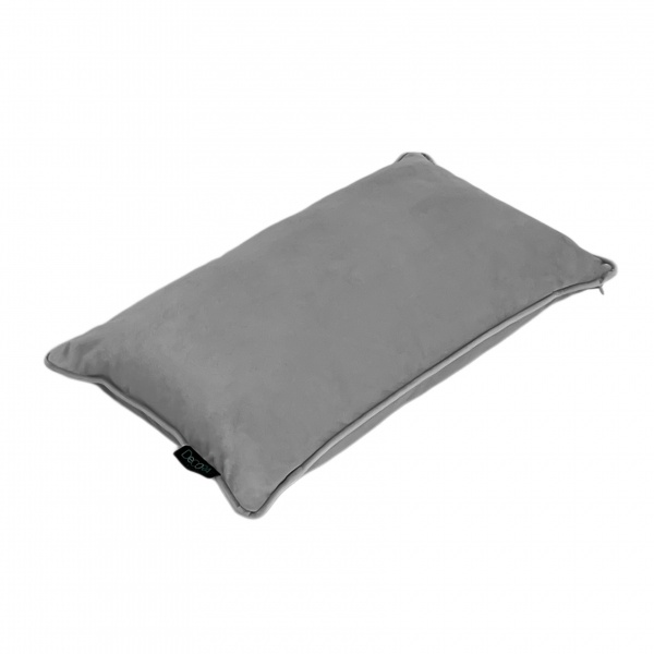 Подушка декоративная VELOUR 30x50 см стальной Decora textile 