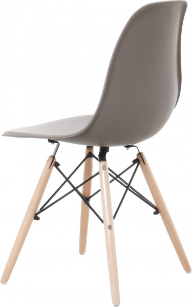 Стул обеденный Style 530x465x830 мм Dark Grey темно-серый/бук