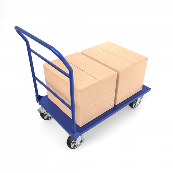 Тележка платформенная 1000х500-d125 мм STOREHOUSE SHVV-2-1