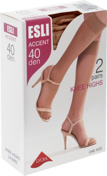 Гольфы ESLI ACCENT 40 den melone р. 23-25 