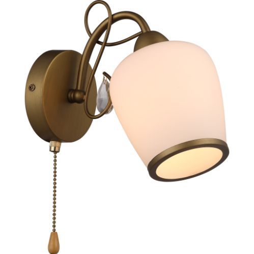 Бра Altalusse 1x40 Вт E14 золота бронза INL-6108W-01 