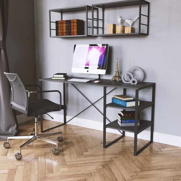 Стіл письмовий Art in Head Брант графіт 