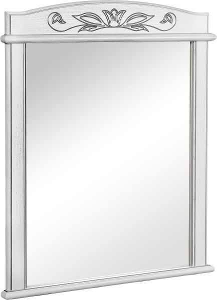 Дзеркало Aqua Rodos Мікела 80 см біле 