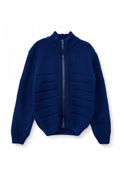 Кофта для мальчика ART KNIT Tommy р.122-128 глубокий синий 