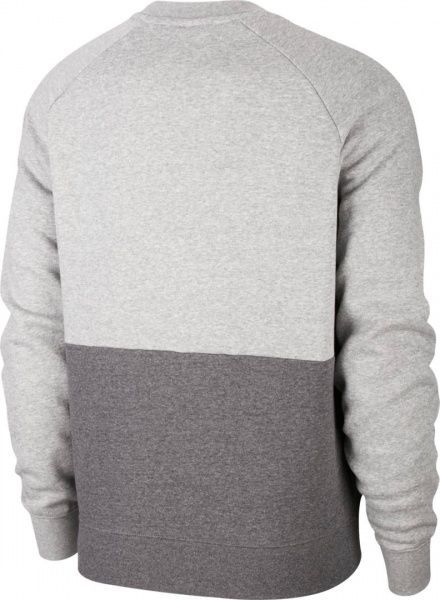 Футболка Nike M NSW NIKE AIR CRW FLC CJ4827-063 L сірий