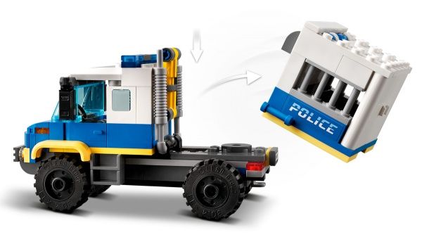Конструктор LEGO City Транспорт для перевозки преступников 60276