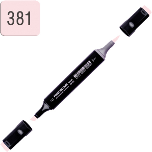 Маркер спиртовий FINECOLOUR EF102-381N рожевий лосось 