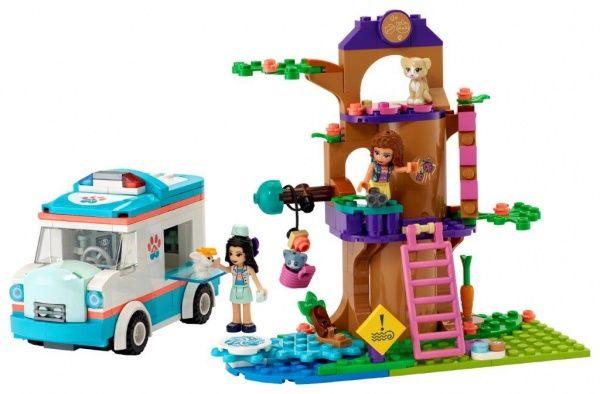 Конструктор LEGO Friends Швидка ветклініки 41445