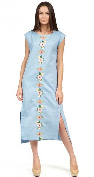 Платье Эдельвика 575-20/00 р. XL голубой 