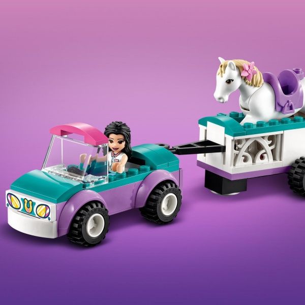 Конструктор LEGO Friends Тренировка лошади и прицеп для перевозки 41441