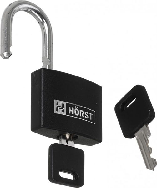 Замок навісний MVM HR-PA-40E відкритий (амбарний)