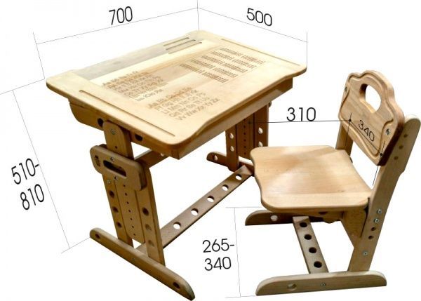 Парта-трансформер ArinWOOD Совушка 04-100