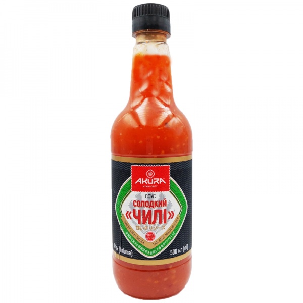 Соус Akura Солодкий Чилі 500 мл