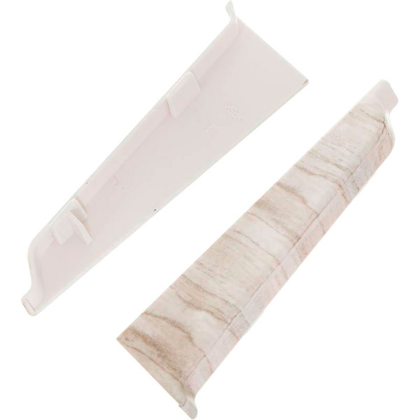 Комплект заглушек King Floor 70 1 левая + 1 правая дуб палермо 70 мм 