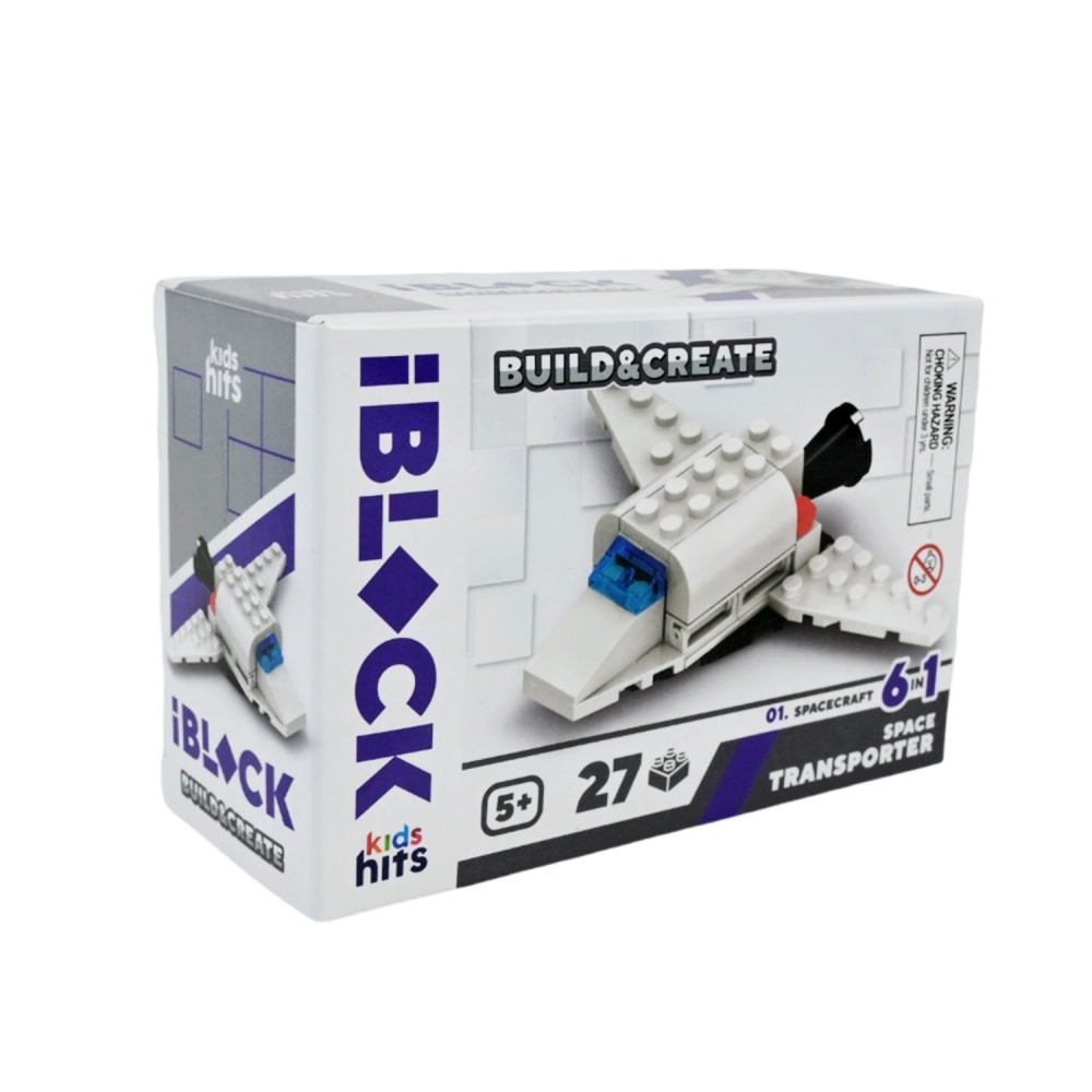 Конструктор Iblock Kids hits JUNIOR Космос (в ассортименте) KH51/003