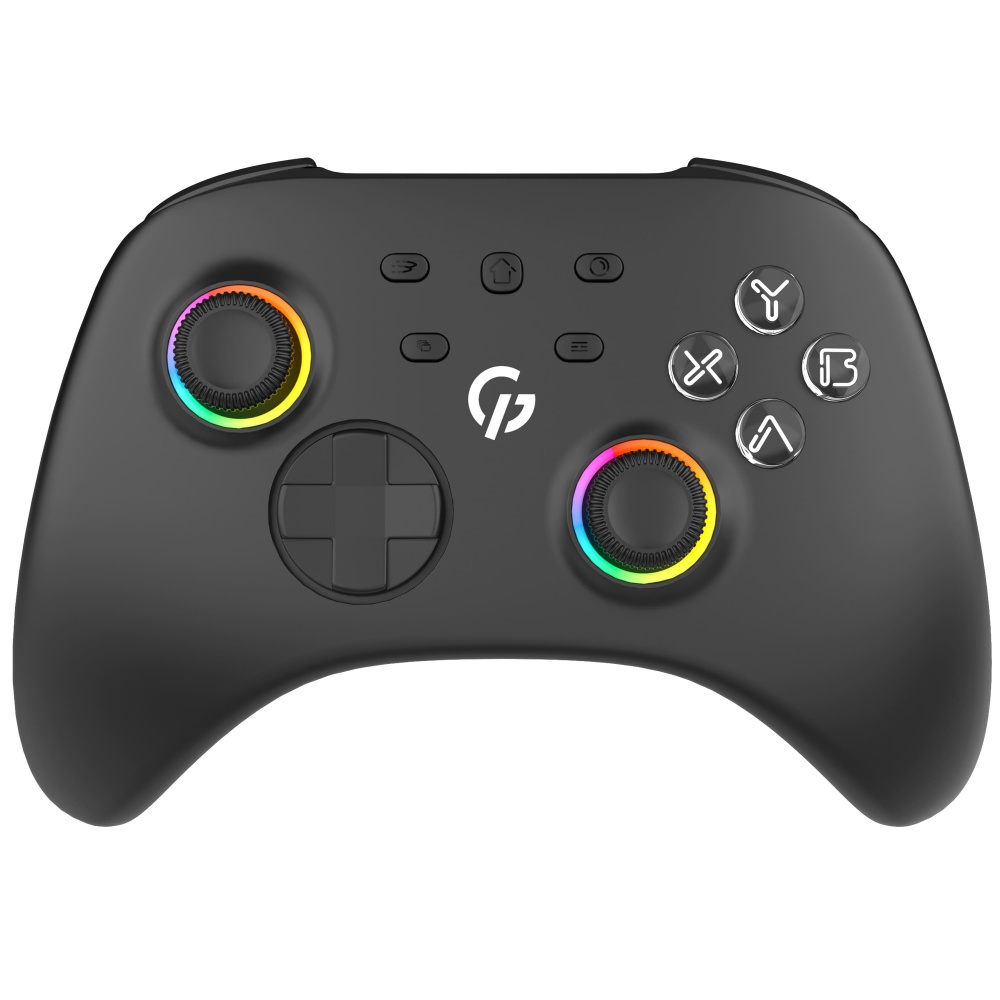 Геймпад бездротовий GamePro GPX13B 2.4G/BT 5.1/USB (Switch/PC/iOS/Android) RGB Black black