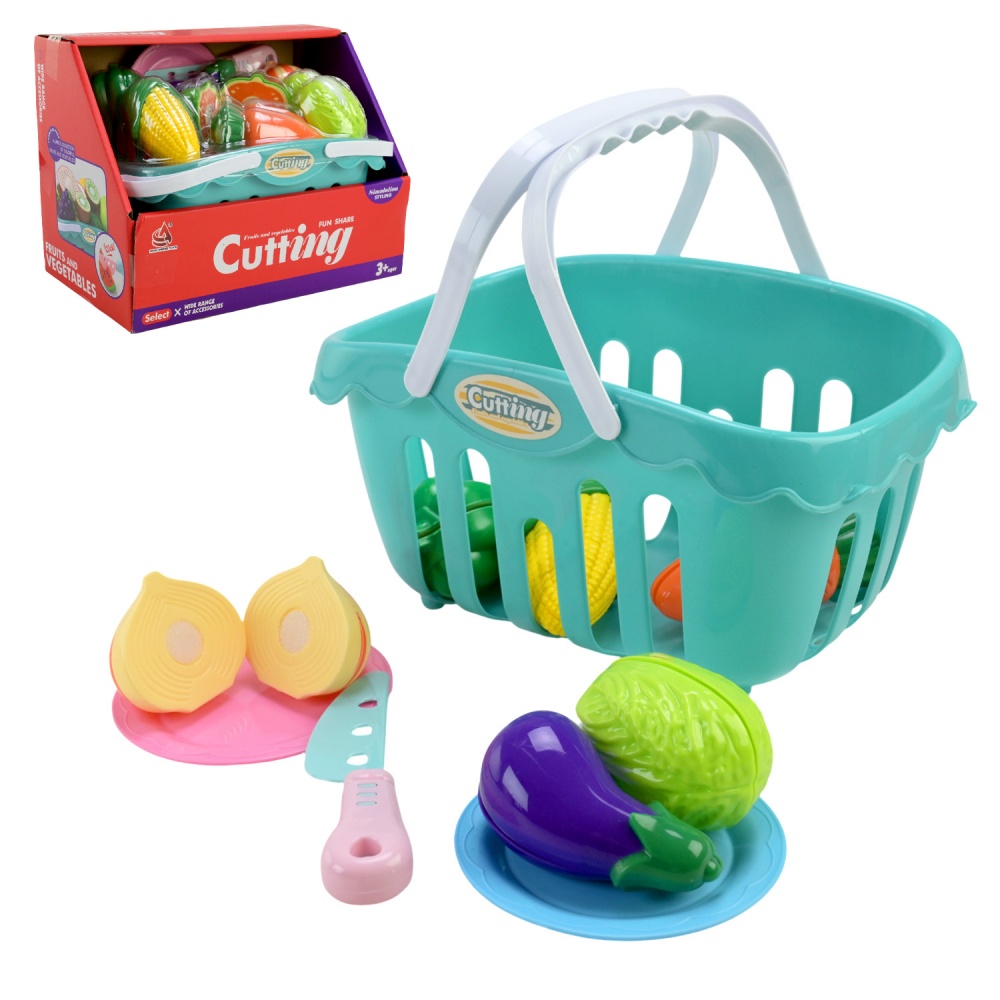 Ігровий набір продуктів Shantou овочі у кошику CF905