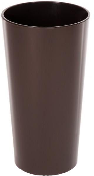 Горшок для цветов Lamela Лилия долото 250 круглый 15,3л мокко 