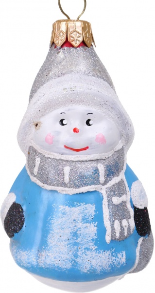 Декорация новогодняя Формовая игрушка в ассортименте 7 см 