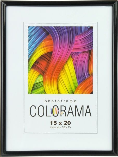 Рамка для фото LA- 45 black 15х20 см 