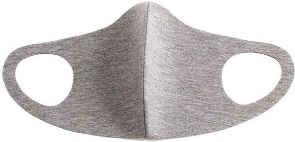 Маска Grandtex неопреновая многоразовая двухсторонняя меланж р. L 3 шт.