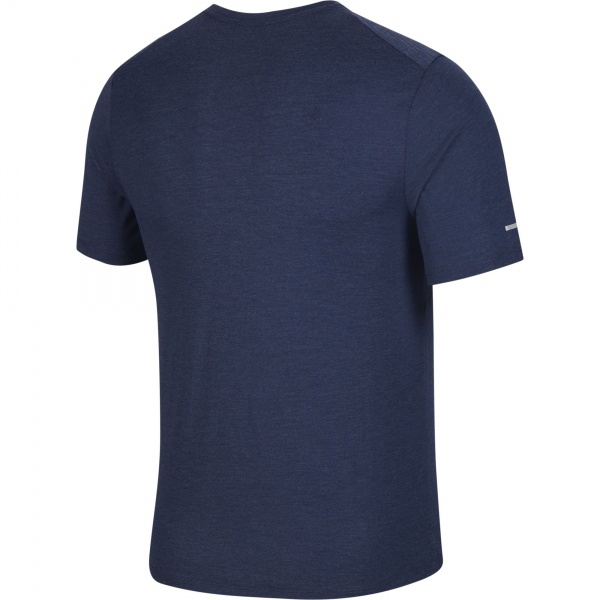 Футболка Nike M NK DF RUN DVN BRNOT MILER SS DD4594-437 р.M сірий